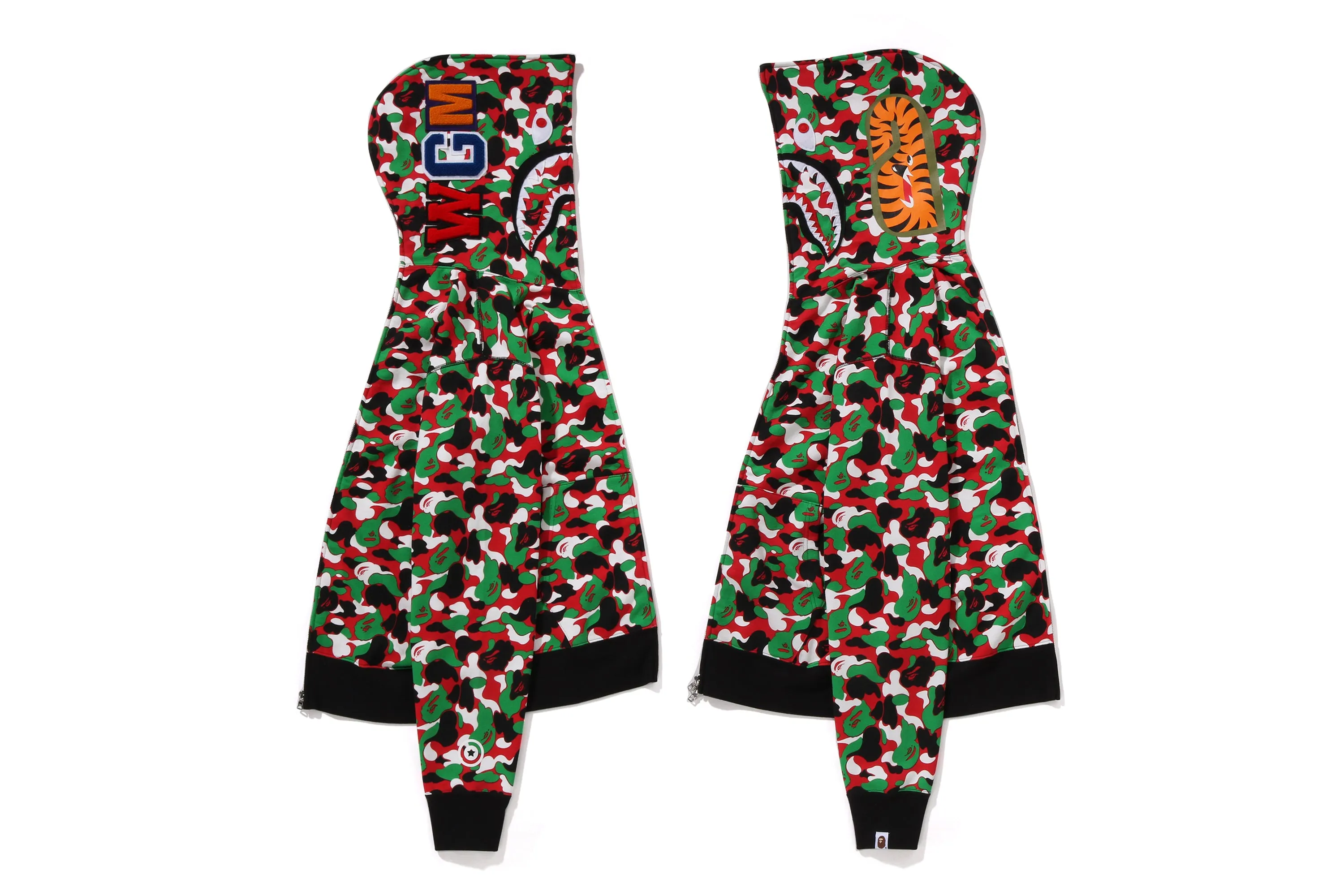 BAPE STORE DUBAI SEPARATE SHARK FULL ZIP HOODIE sold by Bape product image thumbnail 4