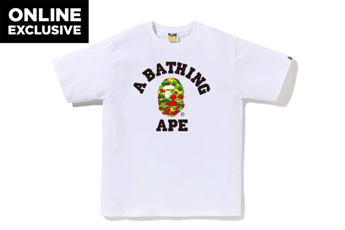 STA CAMO COLLEGE TEE BAPEC sold by Bape
