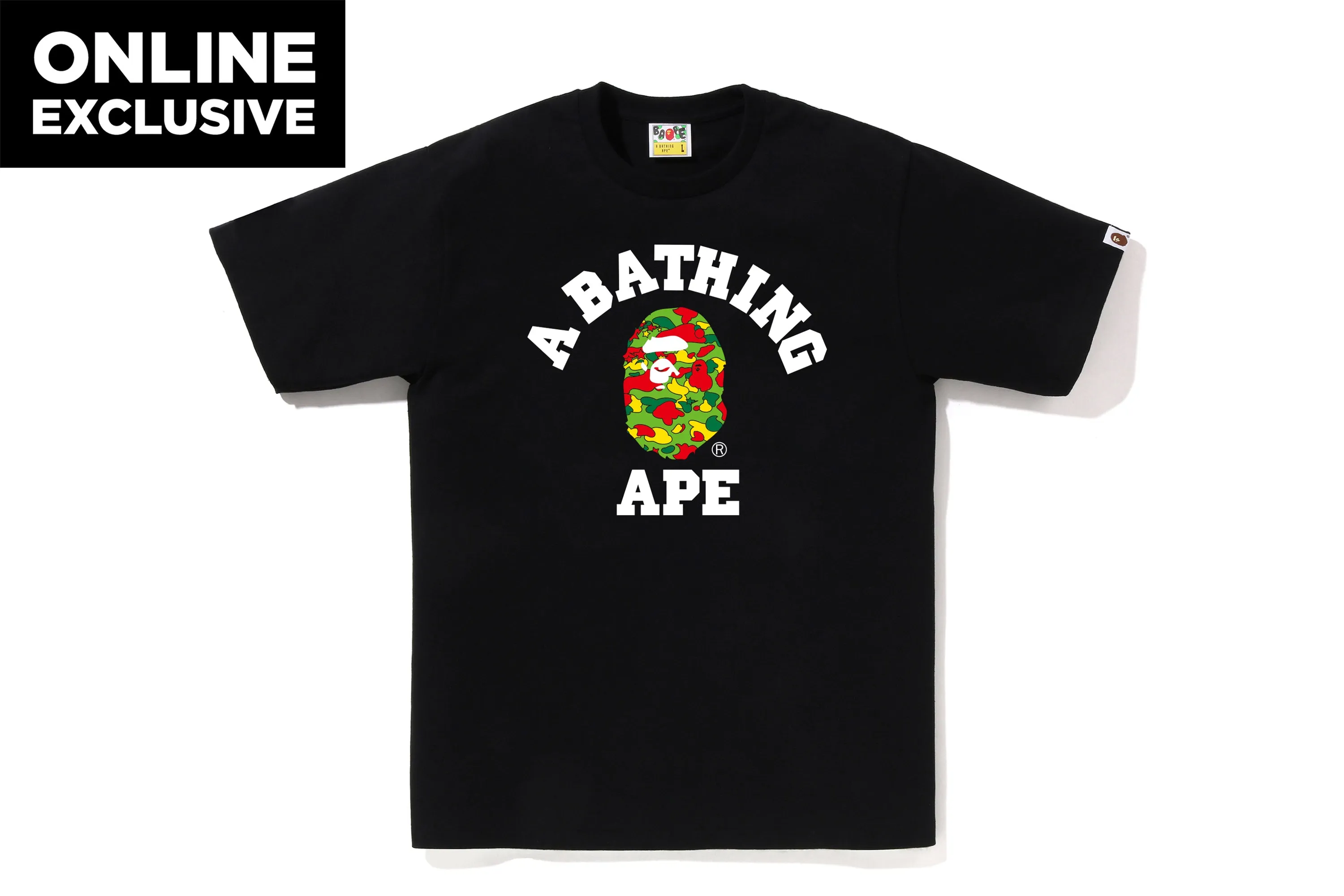 STA CAMO COLLEGE TEE BAPEC sold by Bape product image thumbnail 3