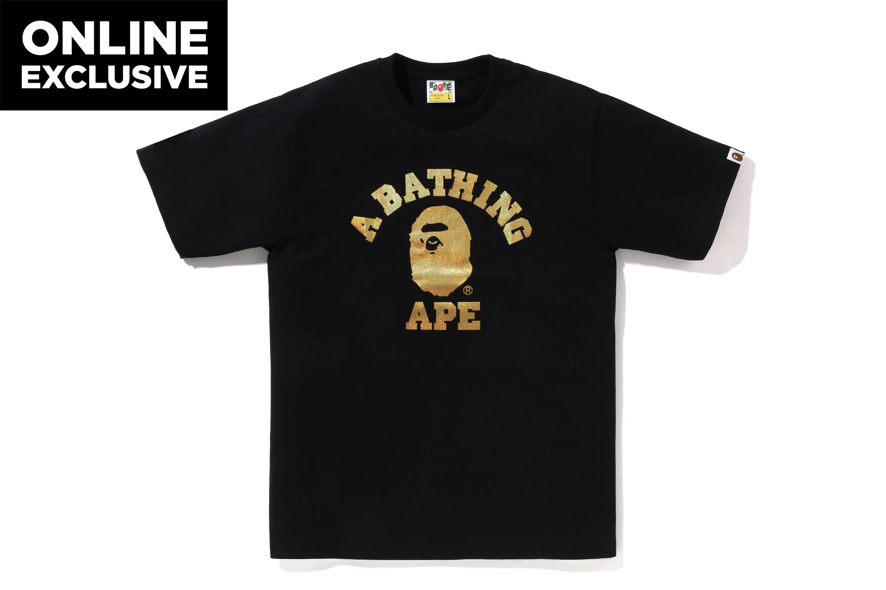 FOIL COLLEGE TEE BAPEC sold by Bape