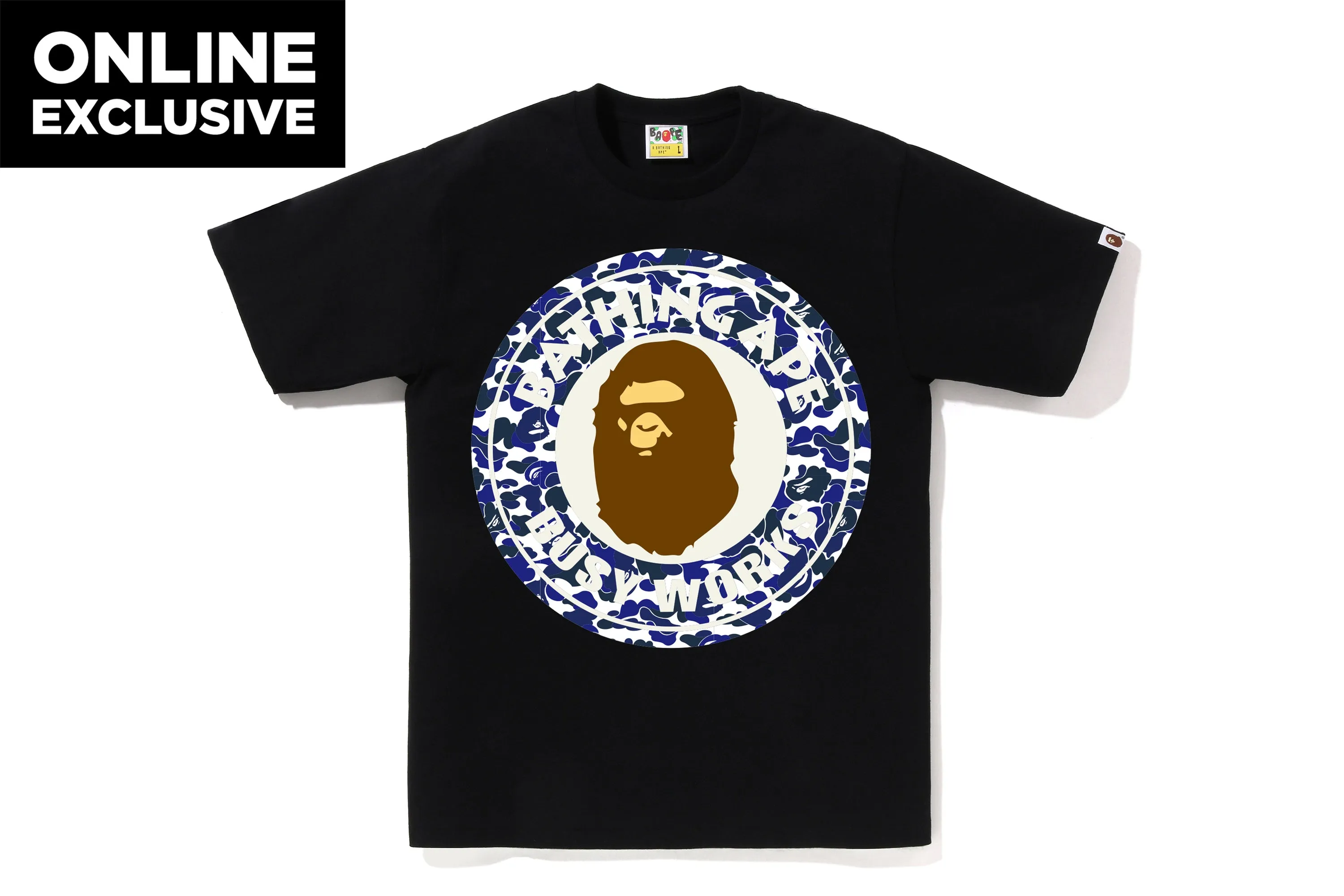 BAPE.COM BIG BUSY WORKS TEE BAPEC sold by Bape product image thumbnail 3