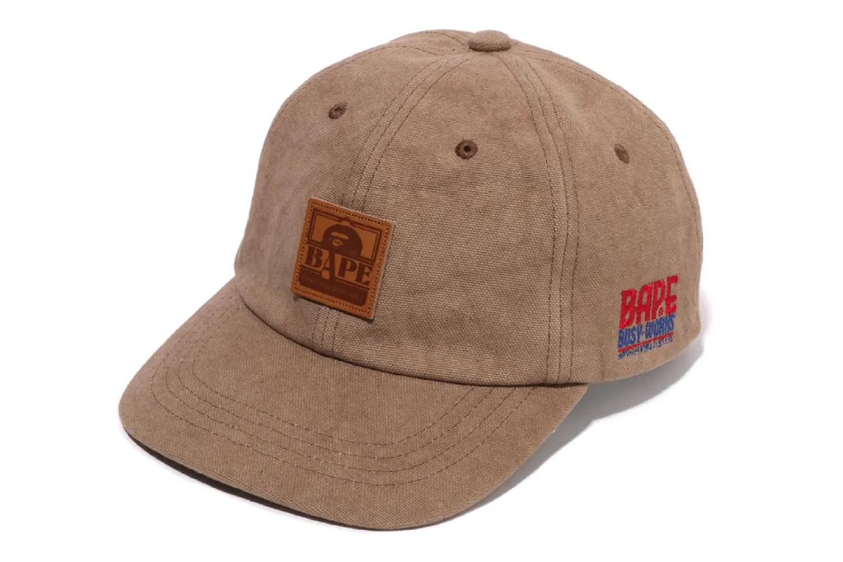 WASHED CANVAS CAP sold by Bape