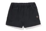 PIGMENT DYED ONE POINT SWEAT SHORTS sold by Bape