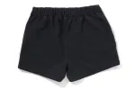 PIGMENT DYED ONE POINT SWEAT SHORTS sold by Bape
