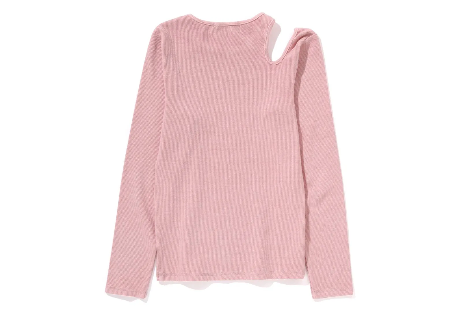 PIGMENT DYED CUT OUT RIB L/S TEE sold by Bape product image thumbnail 5