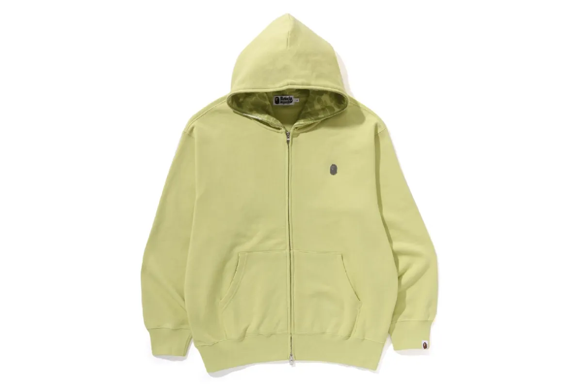 ONE POINT RELAXED FIT ZIP HOODIE sold by Bape