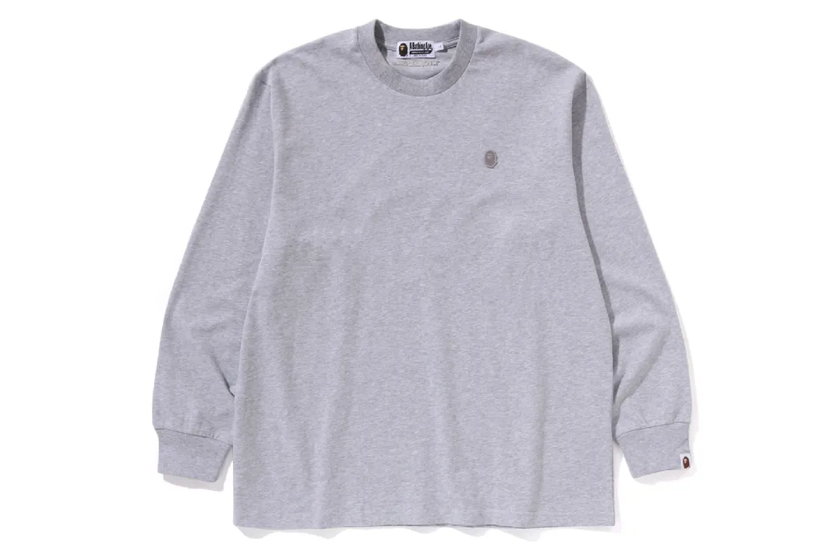 ONE POINT RELAXED FIT LS TEE sold by Bape