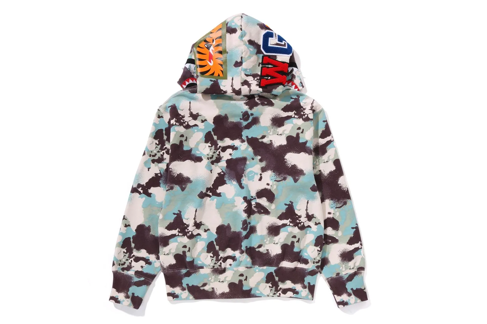 MAP CAMO SHARK FULL ZIP HOODIE sold by Bape product image thumbnail 3