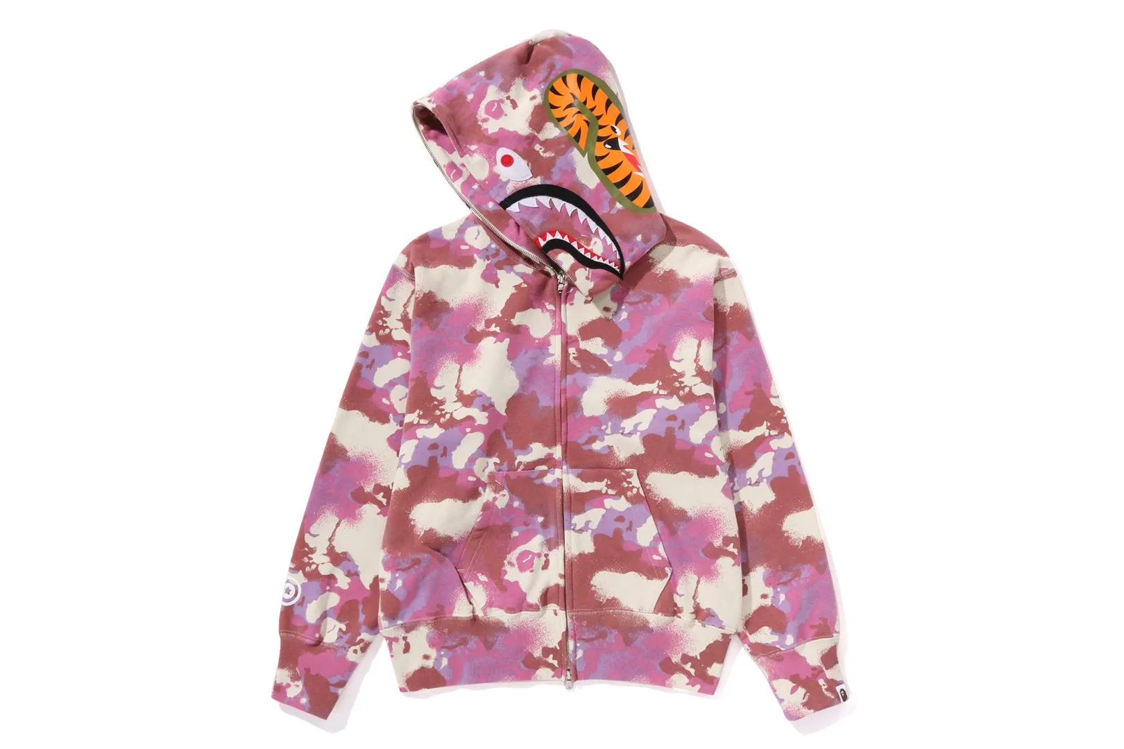 MAP CAMO SHARK FULL ZIP HOODIE sold by Bape product image thumbnail 5