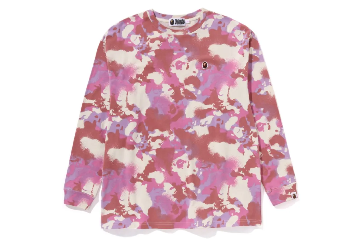 MAP CAMO LS TEE sold by Bape