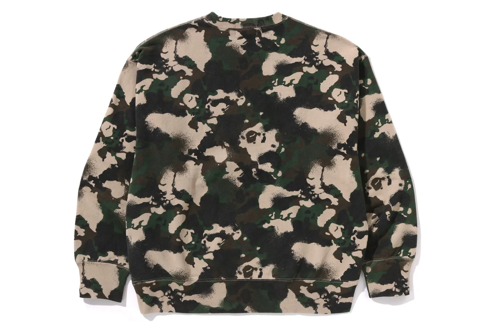 MAP CAMO CREWNECK RELAXED FIT SWEATSHIRT sold by Bape product image thumbnail 5