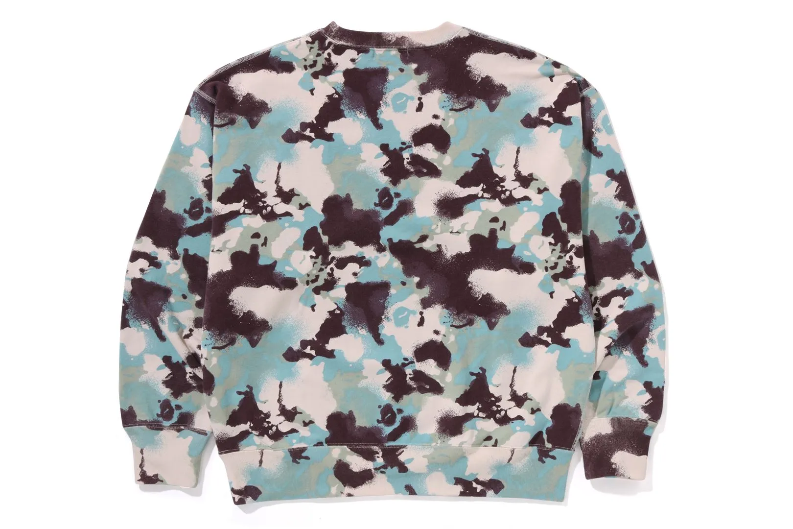 MAP CAMO CREWNECK RELAXED FIT SWEATSHIRT sold by Bape product image thumbnail 2