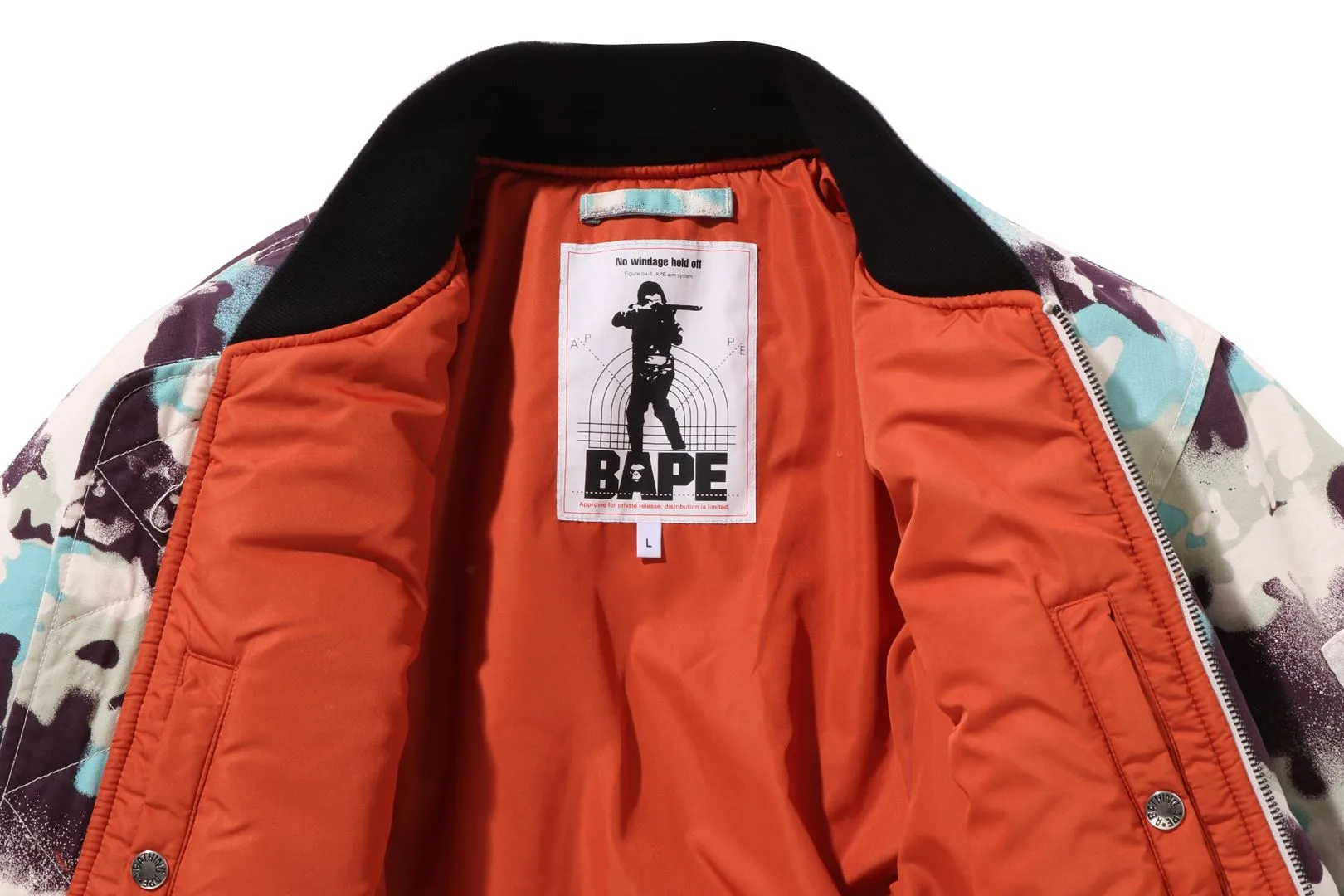 MAP CAMO BOMBER JACKET sold by Bape product image thumbnail 3