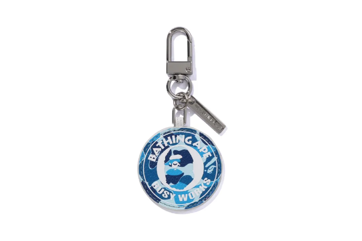 ABC CAMO BUSY WORKS KEYCHAIN sold by Bape