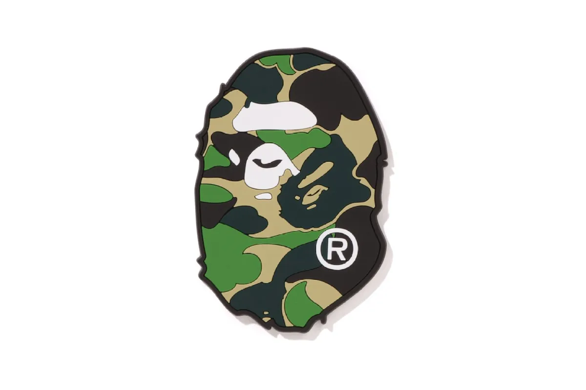 ABC CAMO APE HEAD RUBBER COASTER sold by Bape
