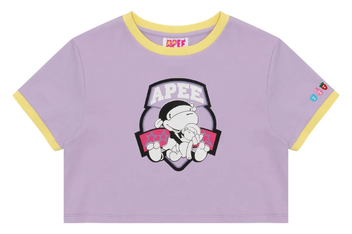 GRAPHIC CROPPED TEE sold by Bape