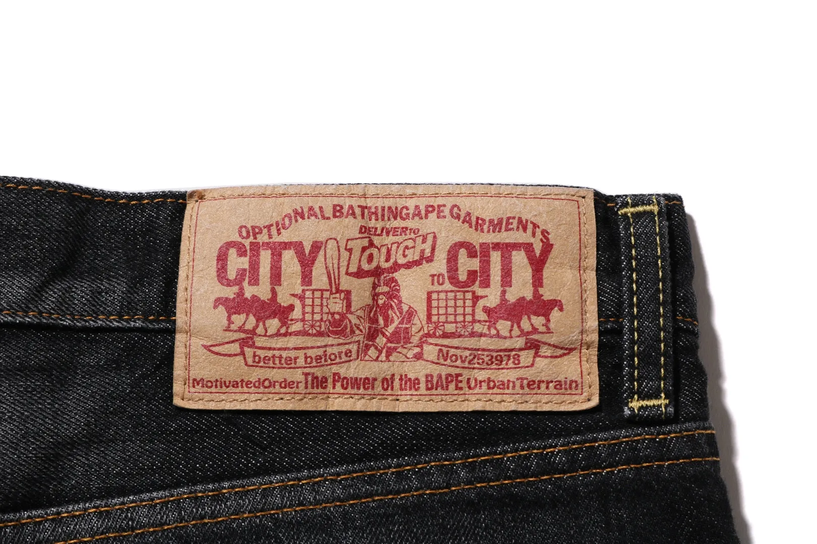 STA REGULAR FIT DENIM PANTS sold by Bape product image thumbnail 3