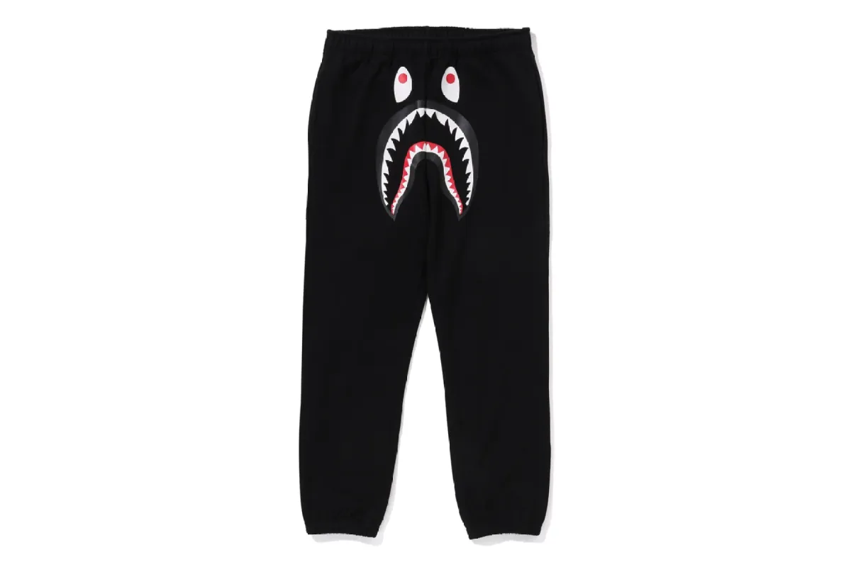 SHARK REGULAR FIT SWEAT PANTS sold by Bape