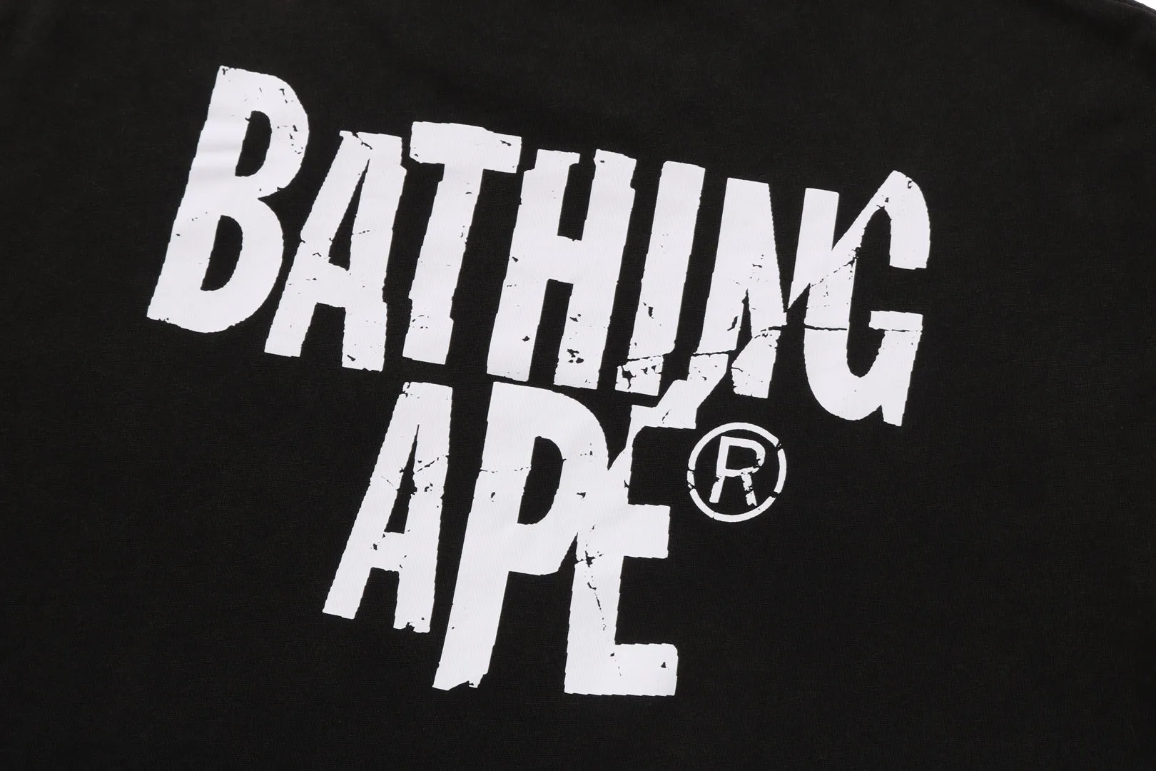 HEAVY WASHED APE HEAD RELAXED FIT TEE sold by Bape product image thumbnail 4