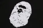 HEAVY WASHED APE HEAD RELAXED FIT TEE sold by Bape