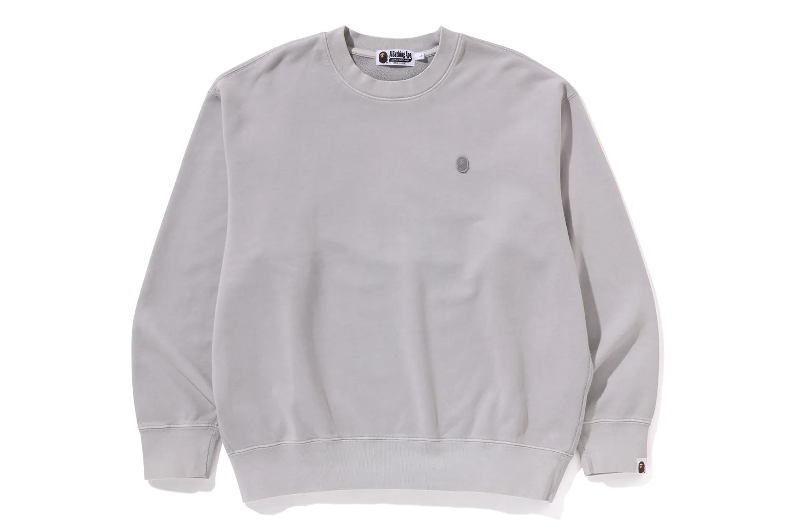 GARMENT DYE ONE POINT RELAXED FIT CREWNECK SWEATSHIRT sold by Bape product image thumbnail 4