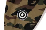 1ST CAMO JACQUARD SHARK RELAXED FIT FULL ZIP HOODIE sold by Bape