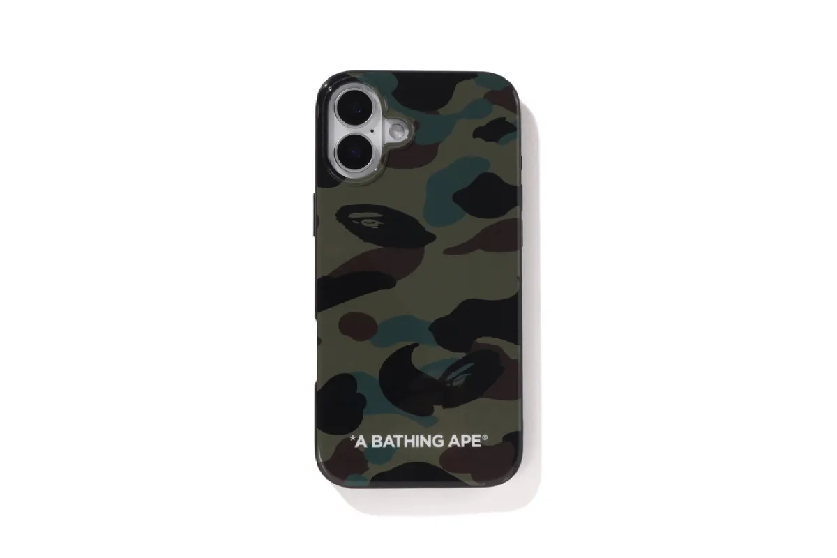 1ST CAMO IPHONE 16 PLUS CASE sold by Bape