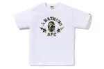1ST CAMO CRAZY STA COLLEGE TEE sold by Bape