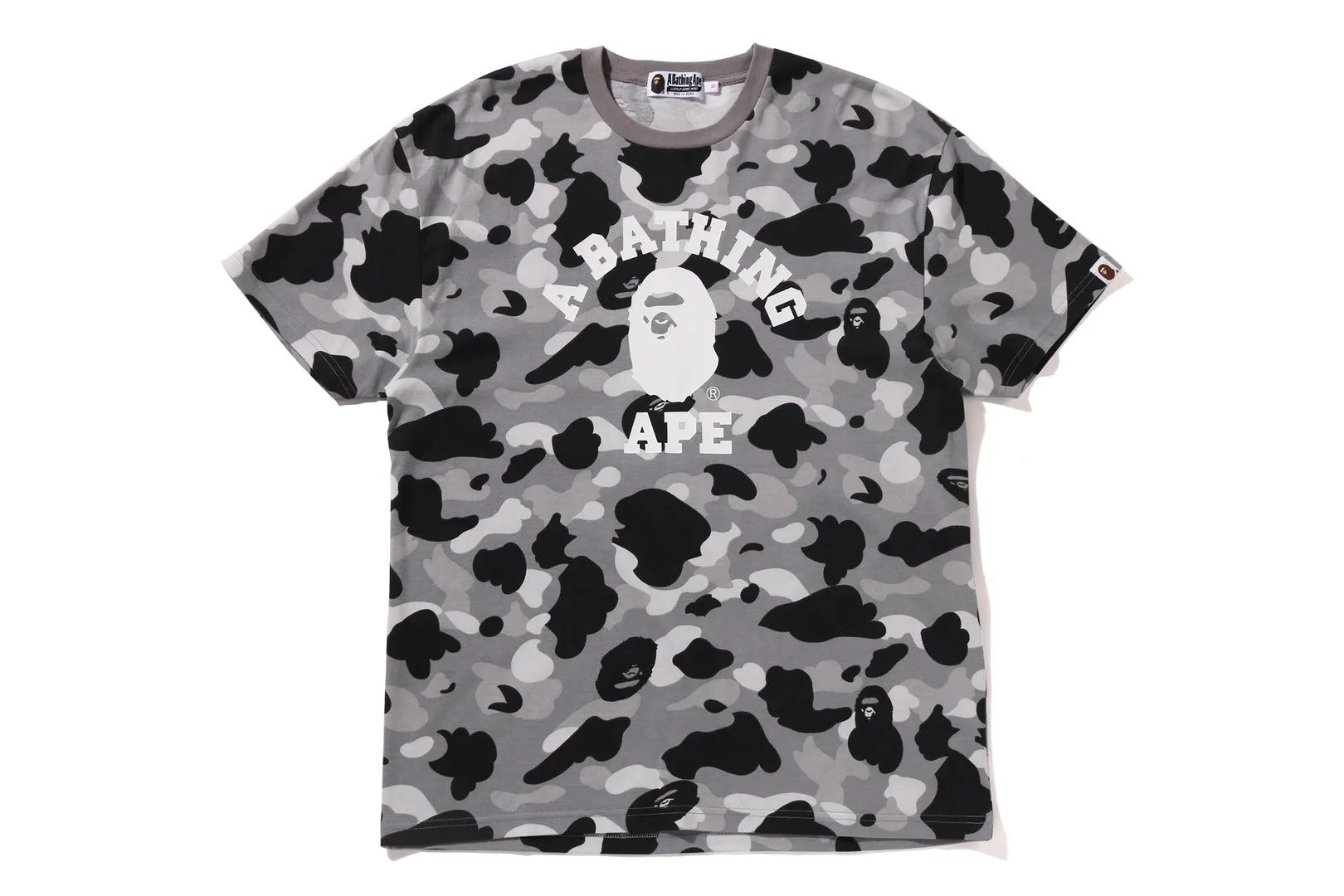 1ST CAMO COLLEGE OVERSIZED TEE sold by Bape