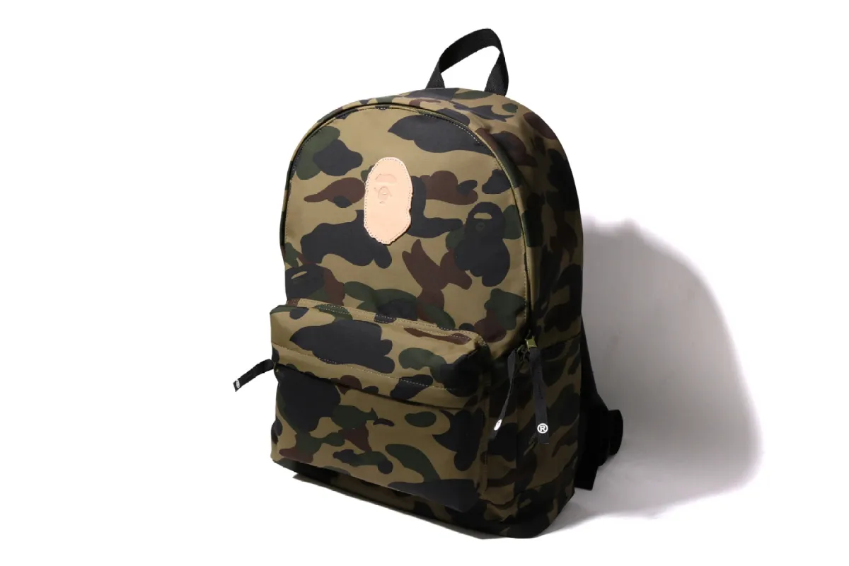 1ST CAMO APE HEAD PATCH DAYPACK sold by Bape