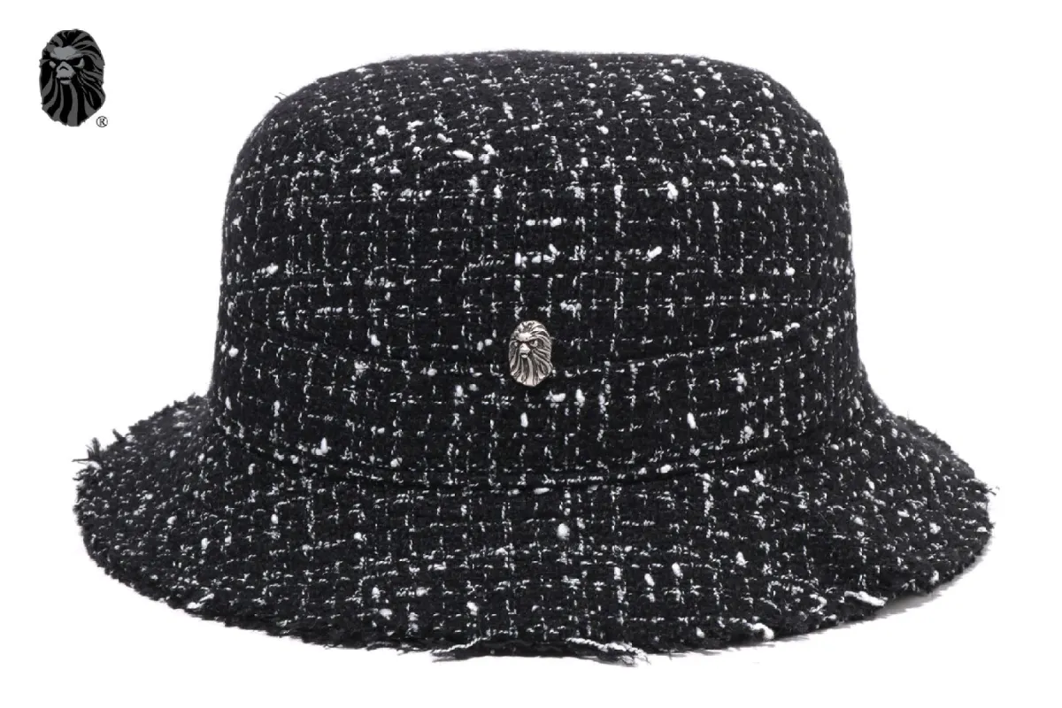 【 BAPE BLACK X NEW ERA 】TWEED HAT sold by Bape
