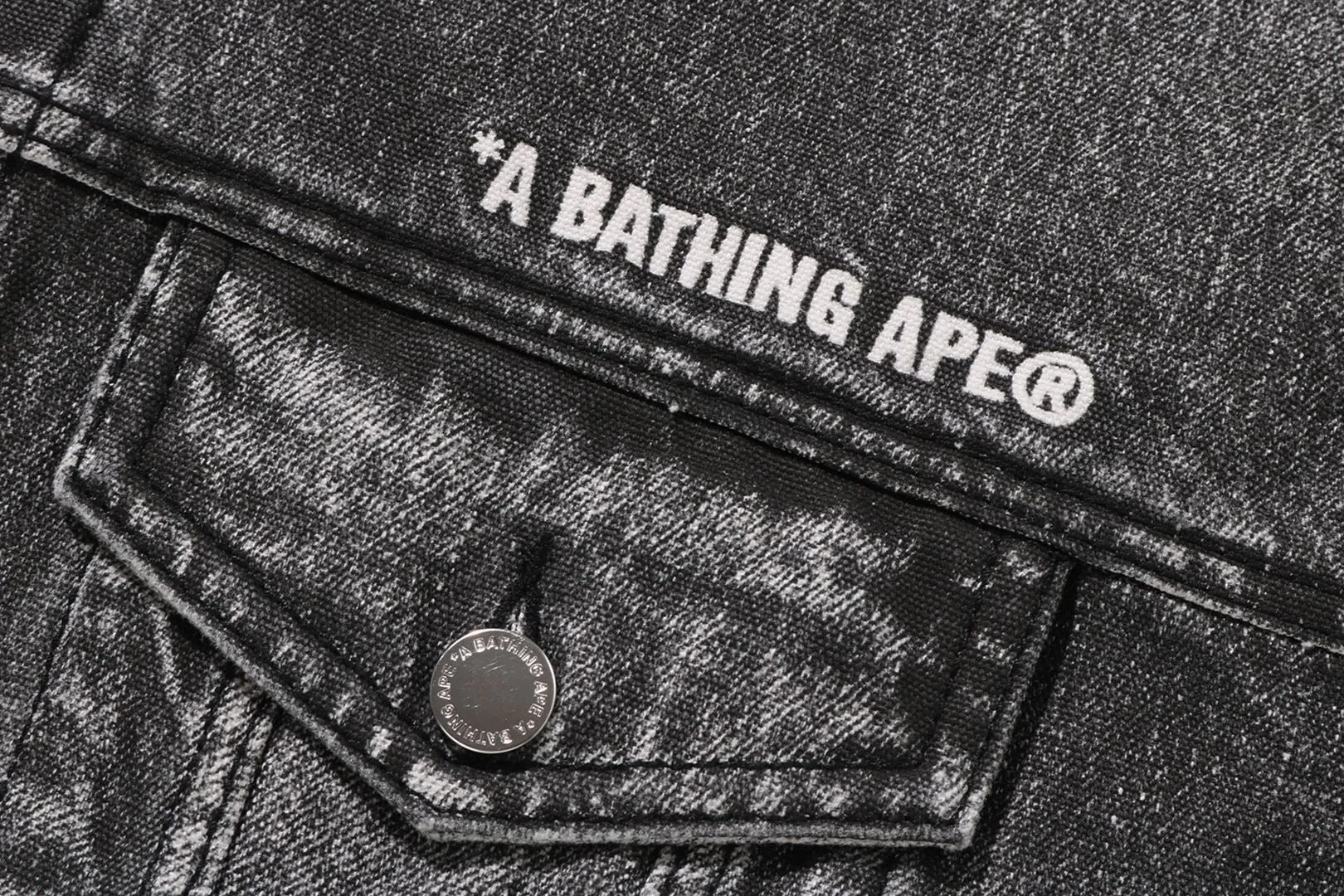 FAKE PRINT DENIM JACKET sold by Bape product image thumbnail 3