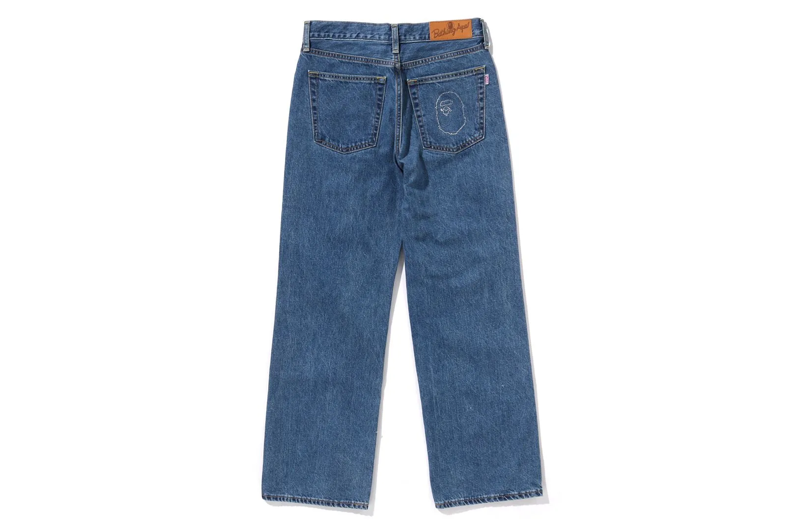 CRYSTAL APE HEAD FLARE DENIM PANTS sold by Bape product image thumbnail 2