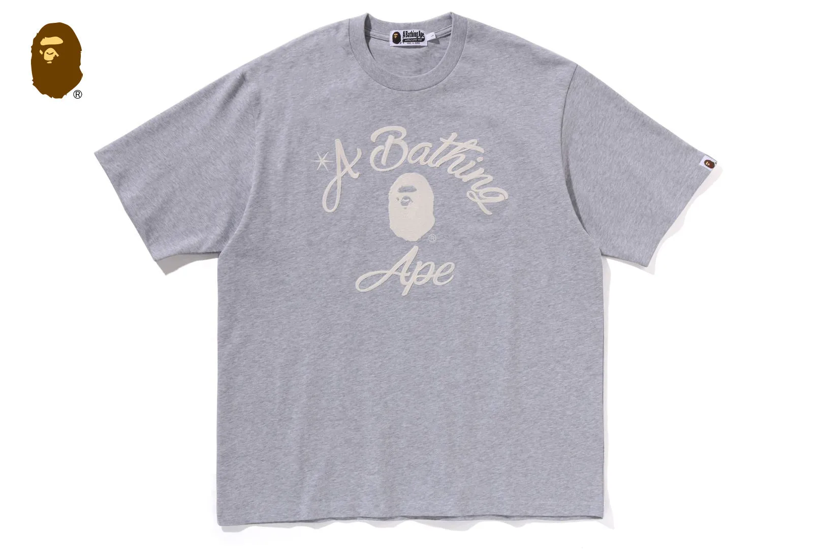 CHAIN STITCH COLLEGE RELAXED FIT TEE sold by Bape product image thumbnail 4