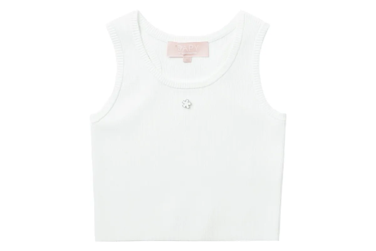 BAPY LOGO KNIT VEST sold by Bape