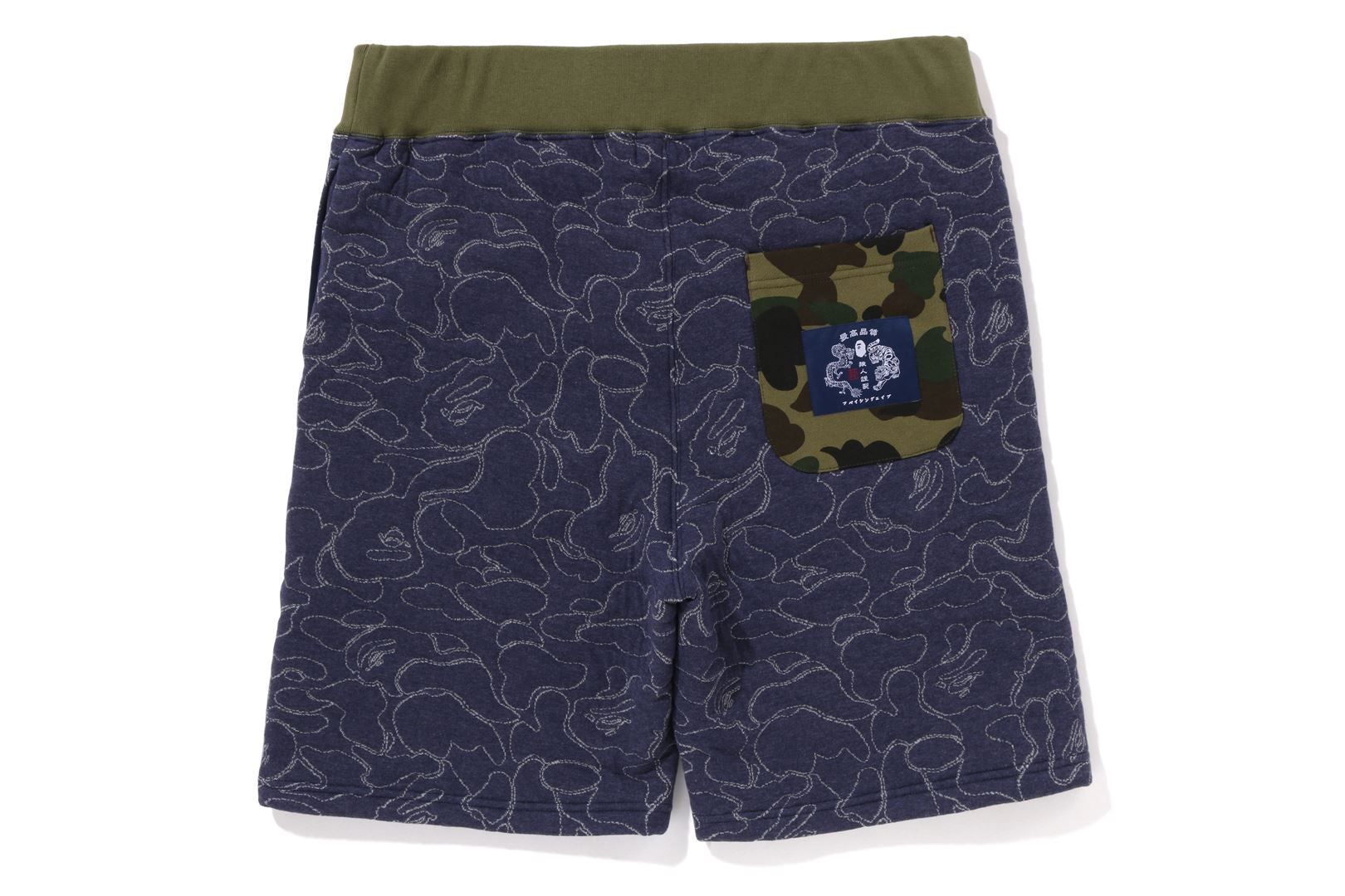 ABC CAMO SWEAT SHORTS sold by Bape product image thumbnail 2