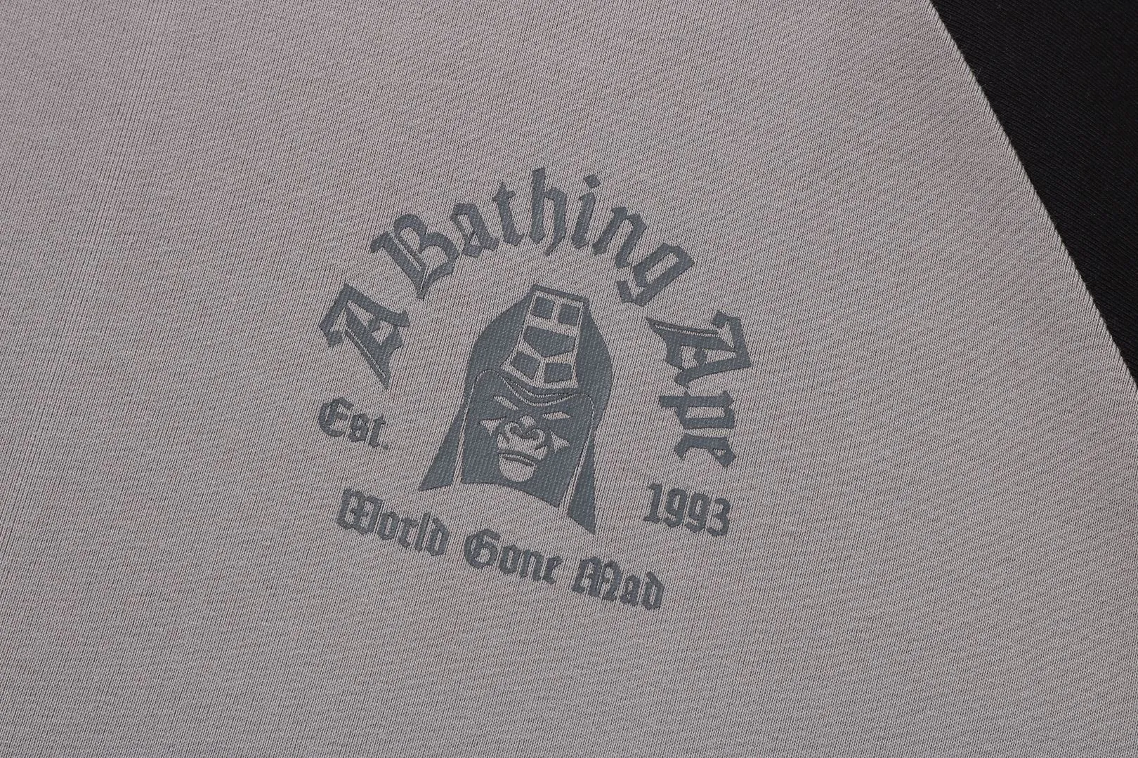 RAGLAN SLEEVE LS TEE sold by Bape product image thumbnail 3
