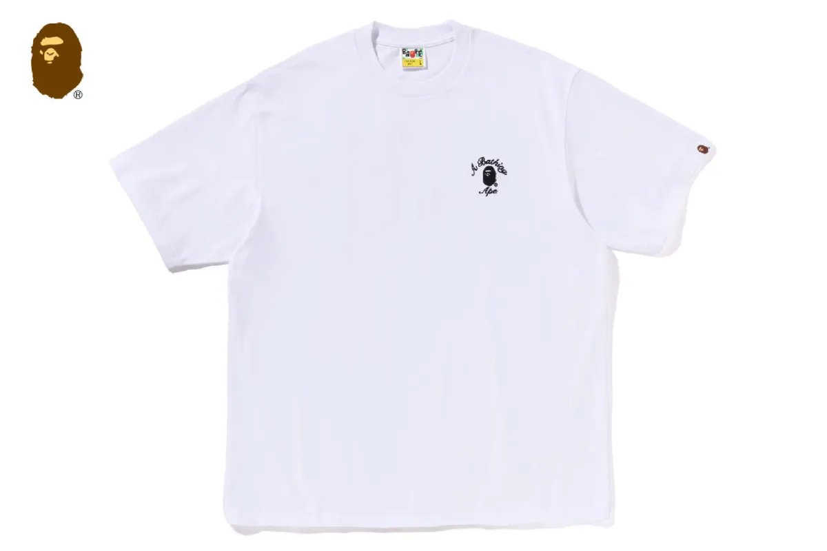 ONE POINT COLLEGE RELAXED FIT TEE sold by Bape