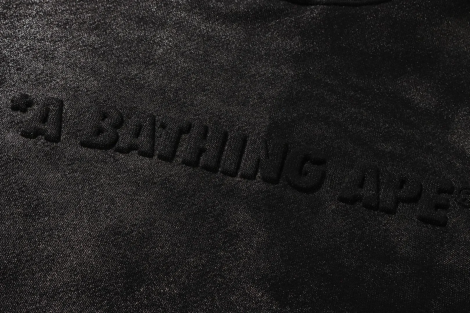 COATTED EMBOSS LOGO RELAXED FIT PULLOVER HOODIE sold by Bape product image thumbnail 3