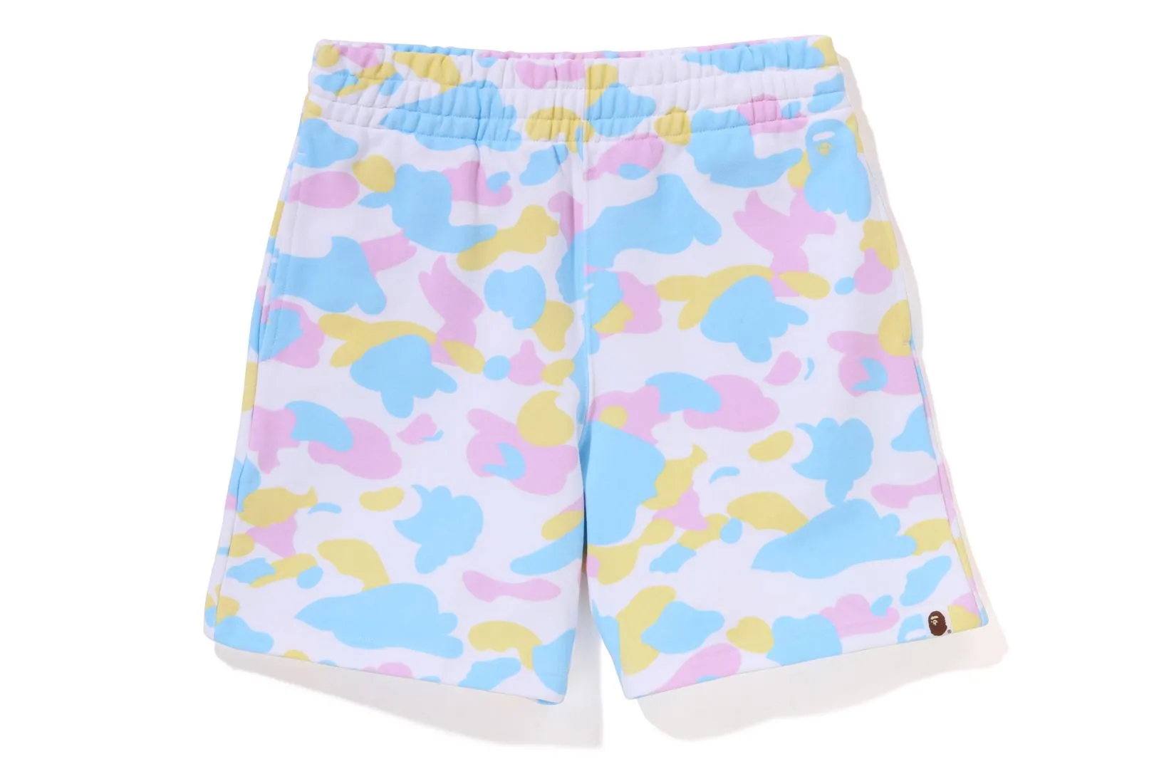 NEW MULTI CAMO OVERSIZED SWEAT SHORTS sold by Bape product image thumbnail 4