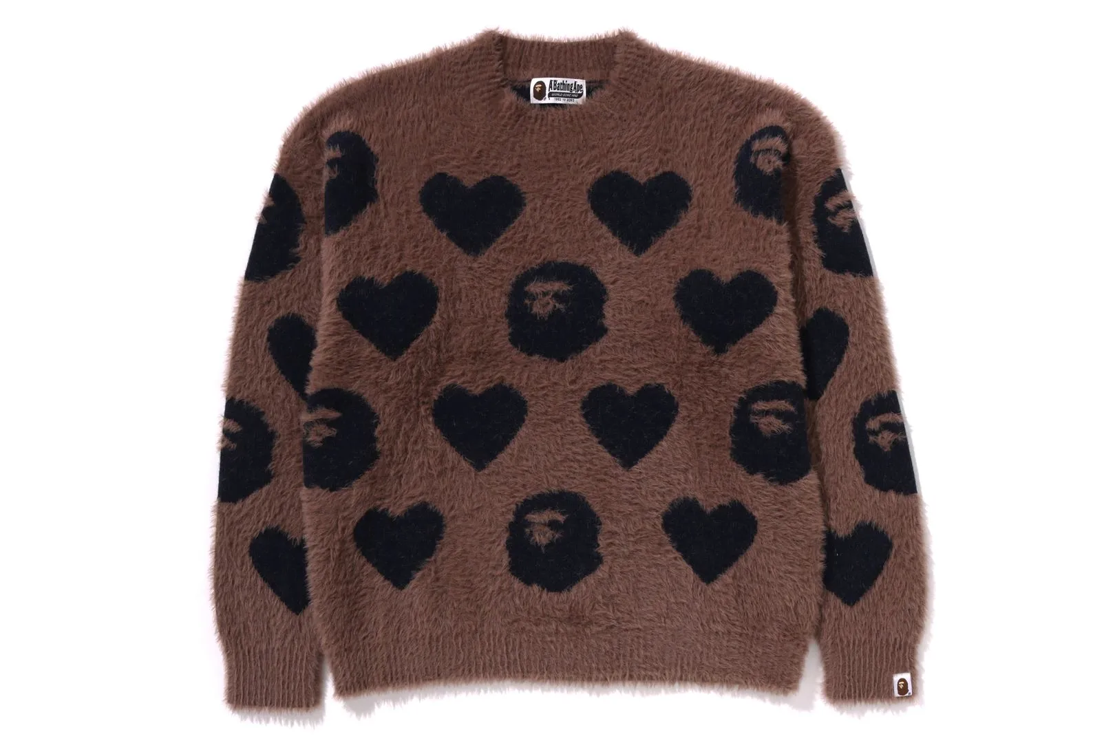I LOVE BAPE MONOGRAM WOOL MIX SWEATER sold by Bape product image thumbnail 4