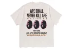 SLOGAN RELAXED FIT TEE sold by Bape