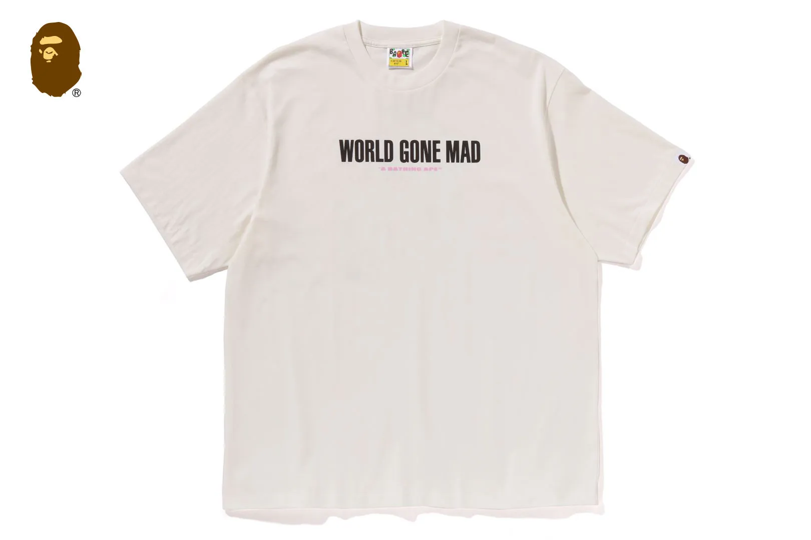 SLOGAN RELAXED FIT TEE sold by Bape