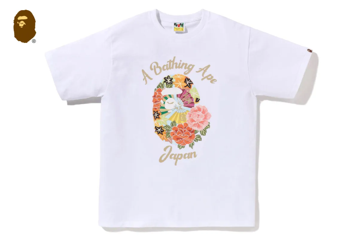 JAPANESE PEONY TEE sold by Bape