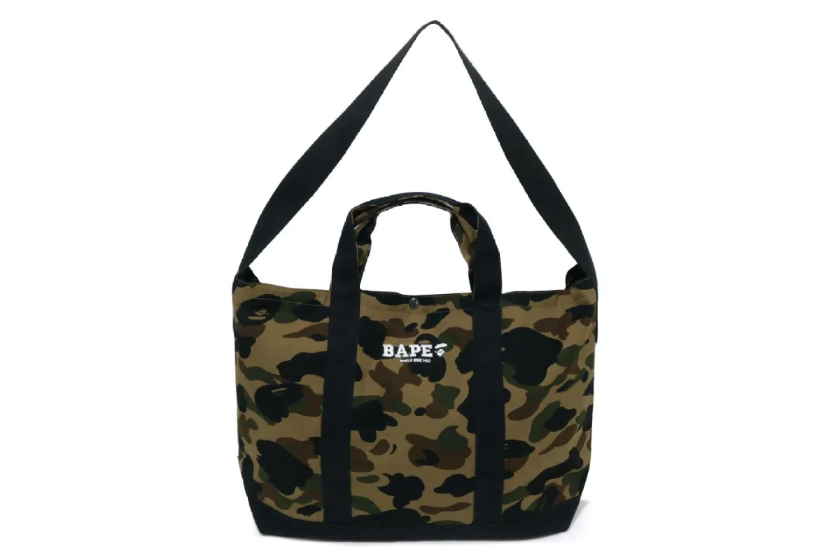 1ST CAMO 2WAY TOTE BAG sold by Bape