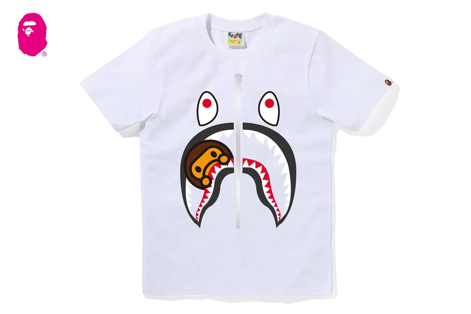 MILO SHARK TEE sold by Bape