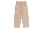 LINE CAMO JACQUARD PATCHED POCKET GARMENT DYE WORK PANTS sold by Bape