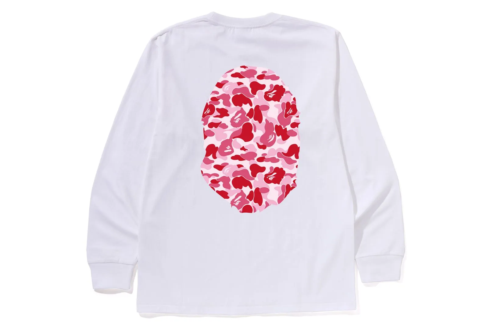 ABC CAMO BIG APE HEAD LS TEE sold by Bape product image thumbnail 2