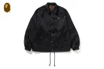 SOLID CAMO JACQUARD NYLON REVERSIBLE COACH JACKET sold by Bape