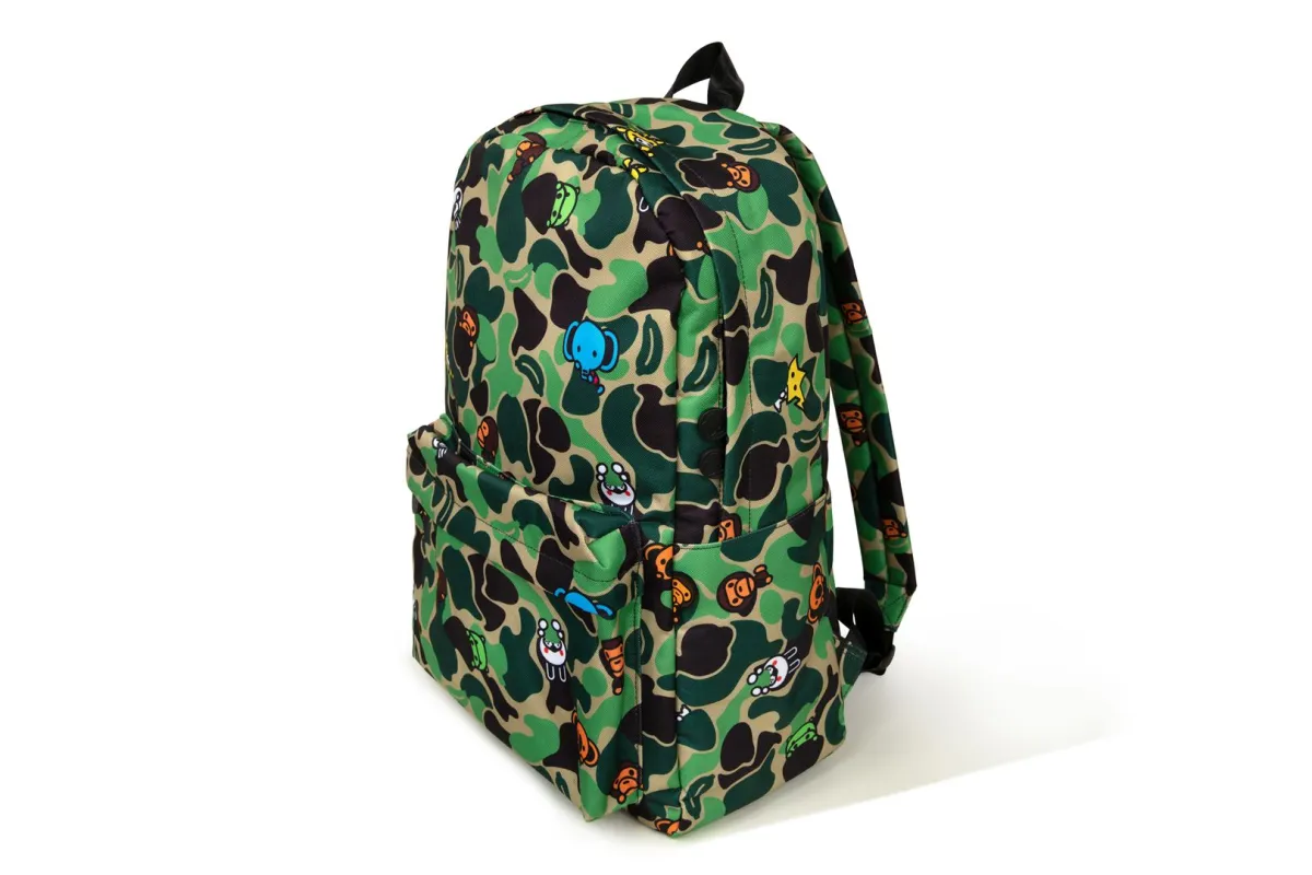NEW ABC MILO ALL FRIENDS LARGE BACKPACK sold by Bape